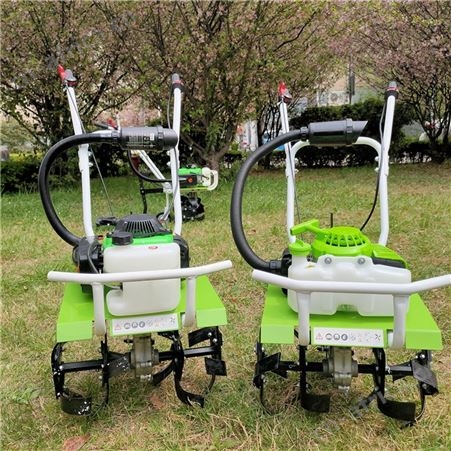 诚誉 手推式小型电动除草机 松土施肥机 汽油翻地旋耕机