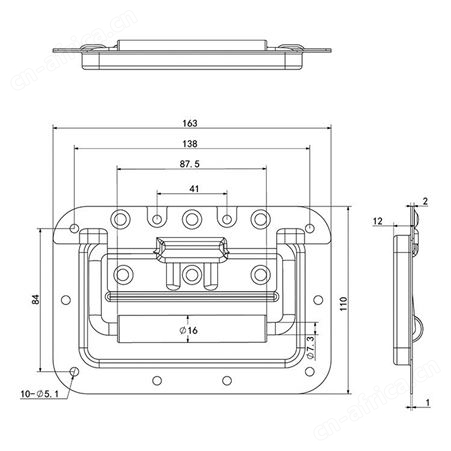 尚御 LS03-10LSK150 柜箱工具配件 304不锈钢 老款中拉手