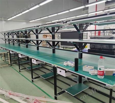 GZT防静电操作台桌子 电子工厂打包拉线 单双面工作台
