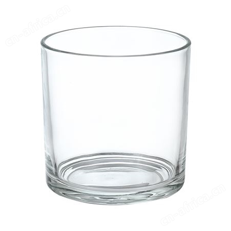 玻璃蜡烛杯 彩色磨砂蜡烛台 香薰蜡烛罐 喷涂LOGO玻璃烛台 蜡烛杯