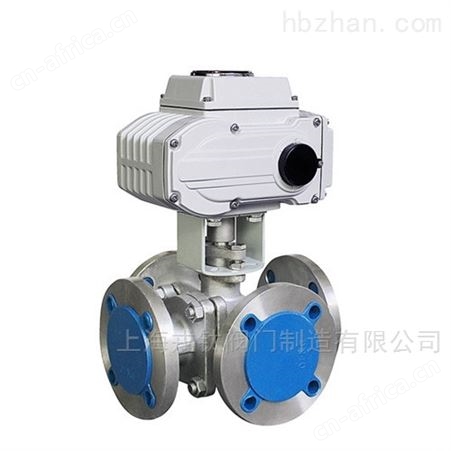 Q946F双向供水旋转阀电动四通球阀