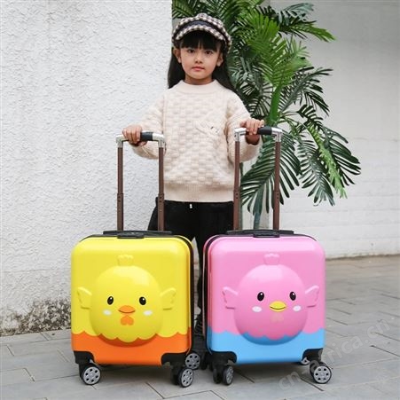 儿童行李箱卡通可爱学生旅行箱万向轮密码拉杆箱活动礼品