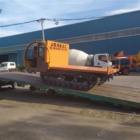 橡胶履带小型运输车 承重力强自卸搬运车 山地泥土农田爬山车