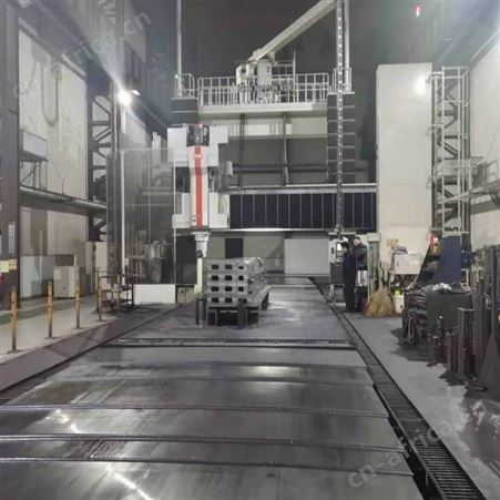 出售二手4x13米数控龙门镗铣加工中心SNK日本新工机动梁五面镗铣床HF-8M