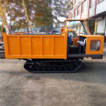 柴油爬坡2吨爬坡王 1.5吨果园用自卸车 农用果园履带运输车