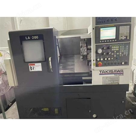 机械厂急售二手泷泽LA-200数控斜身车二手数控车二手车床