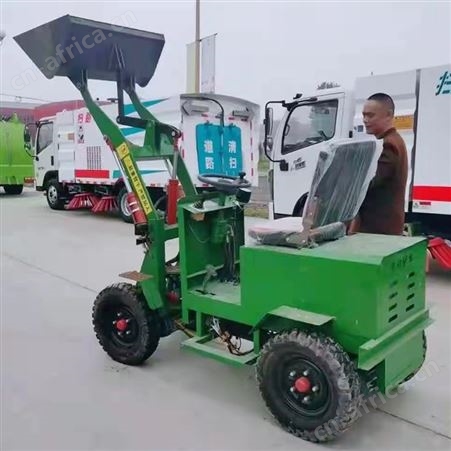 养殖场用电动小铲车 工程推土小型装载机 便携式