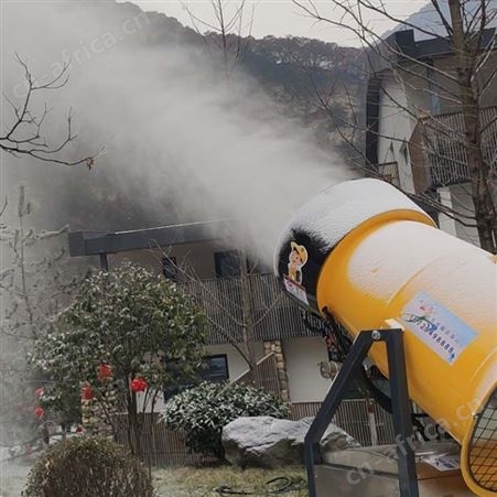 户外游乐造雪机 移动式多功能滑雪场造雪机 远程操控移动旋转造雪机