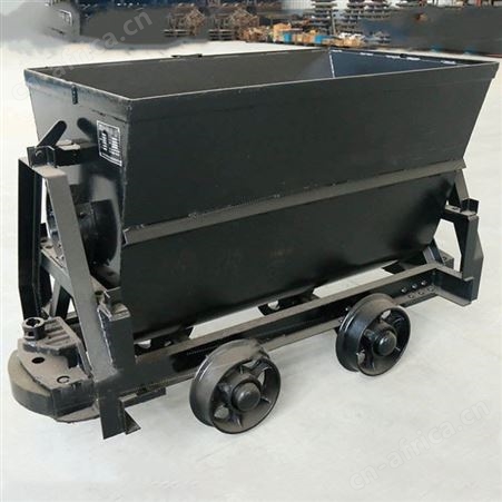 翻斗式KFU矿车  轨轮自卸1吨用矿车 多功能小型矿车