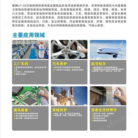 铸就民族品牌，锣牌LP-80 多功能防锈润滑剂优质产品供应商!