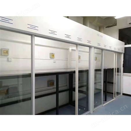 白龙马 步入落地式通风橱 全钢通风柜定制 防酸碱 实验室家具