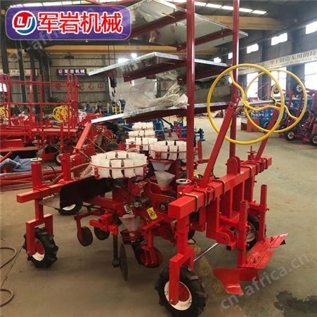 辣椒移栽机 军岩 无籽辣椒移栽机 蔬菜辣椒移植机 制作供应