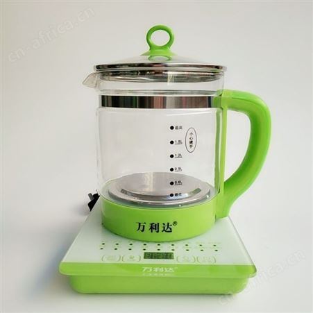 小家电智能玻璃养生壶热水壶花茶壶1.8L福利赠品礼品电器万利达