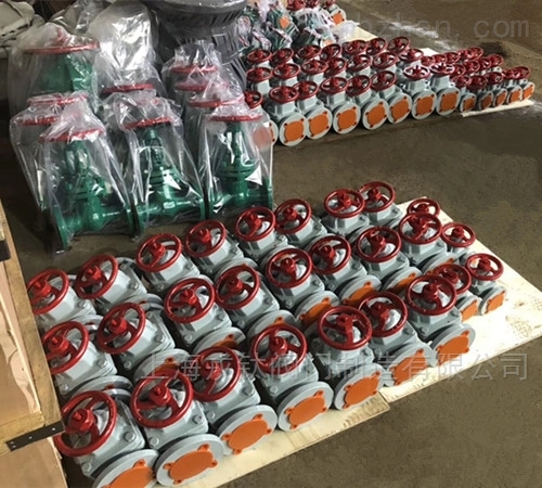 堰式衬胶法兰隔膜阀