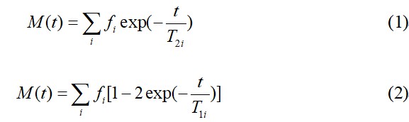 低场核磁反演技术